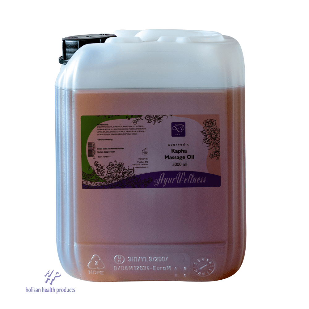 Afbeelding van AyurWellness Kapha Massage Oil - 5000 ml, refill zonder pompje