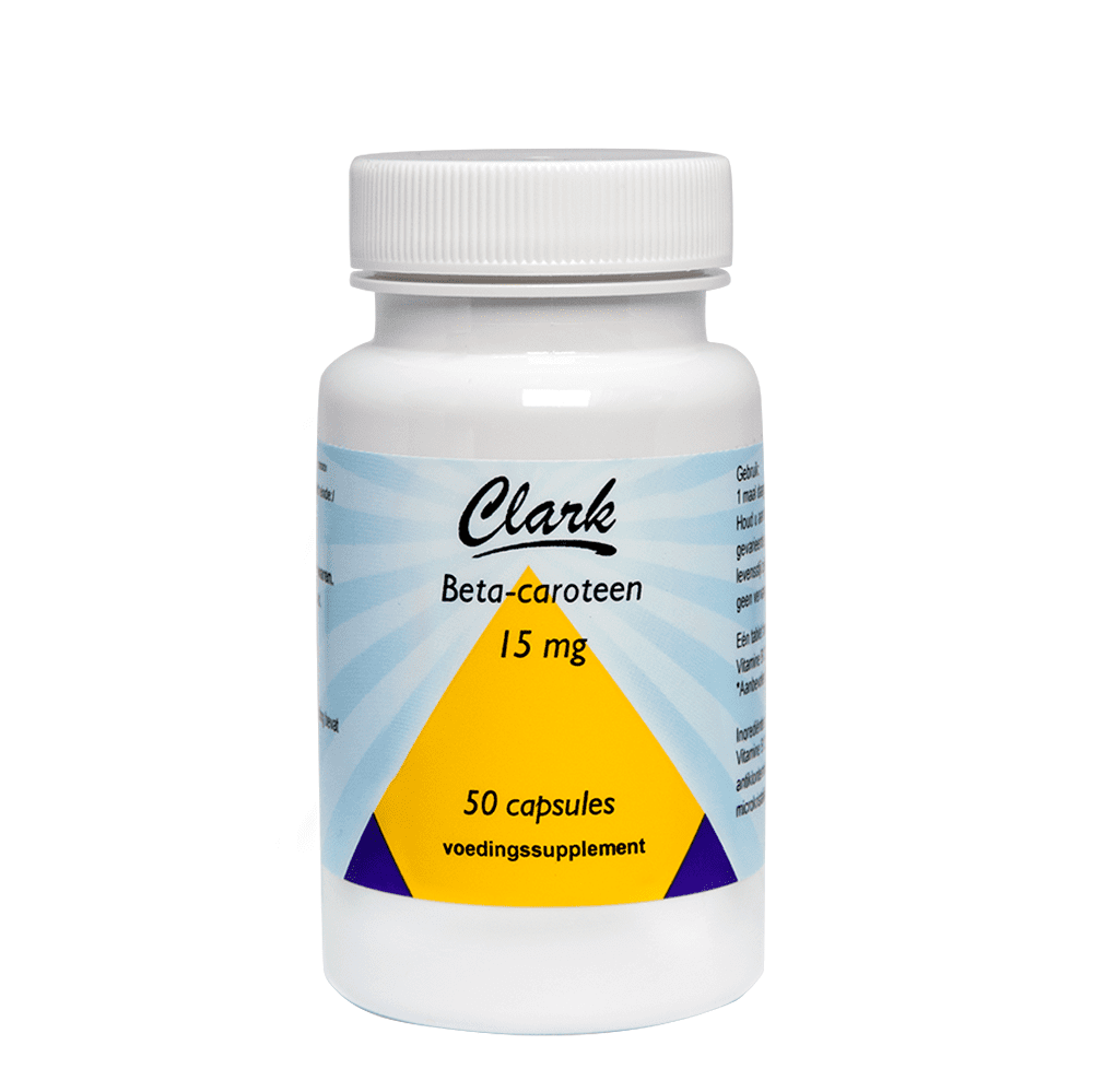 Afbeelding van Beta-caroteen 15 mg - 50 capsules