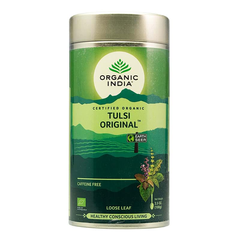 Afbeelding van Tulsi Basil Original Losse Thee BIO 100 g (OI)