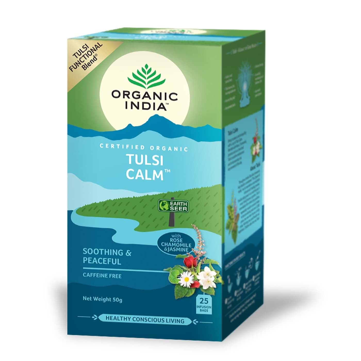 Afbeelding van Tulsi Calm Thee BIO 25 st. (OI)