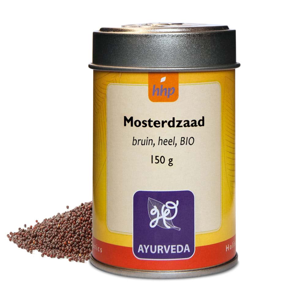 Afbeelding van Mosterdzaad bruin heel bio 150 g